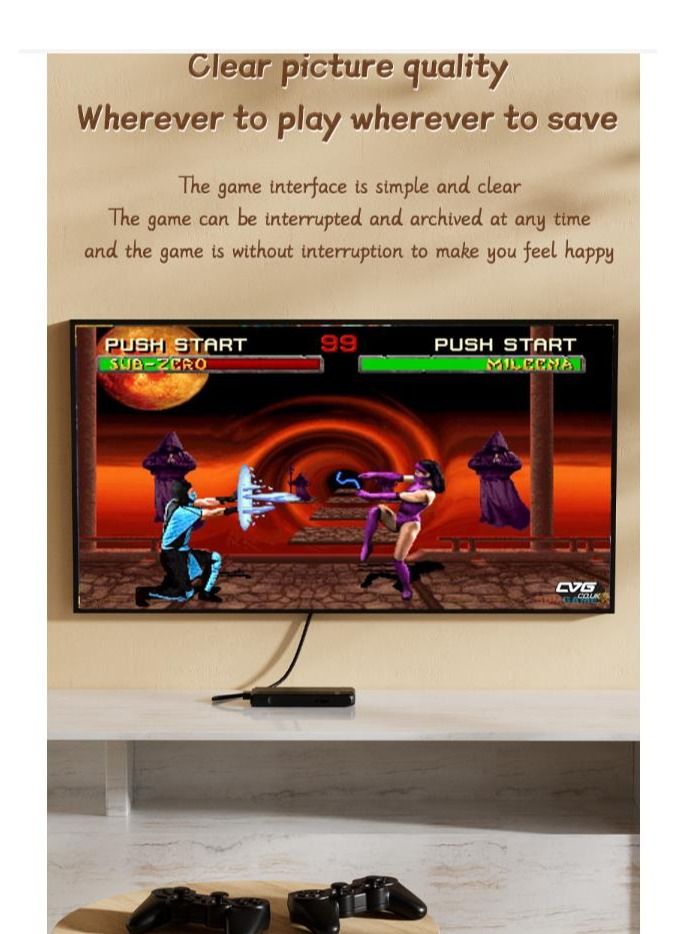 Wireless Video Game Console Hdmi  With 15,000 Games  - Image 2