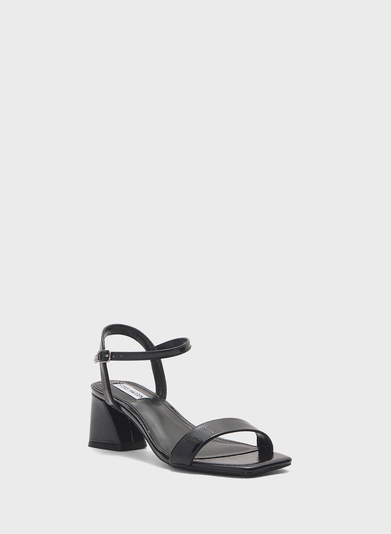 STEVE MADDEN Birdiee Ankle Strap Mid Heel Sandals  - Image 2