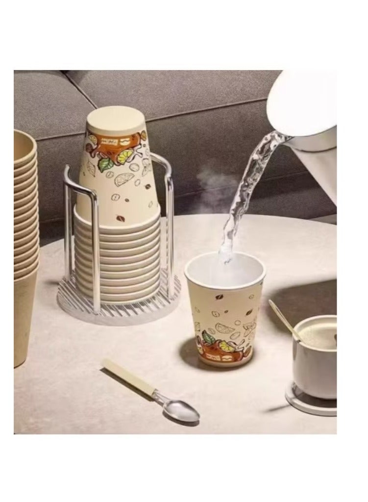 Paper Cup Holder Acrylic Cup Holder Disposable Cup Holder Coffee And Tea Cup Holder - Image 5
