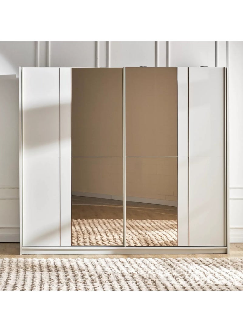 ملاذ هاوس خزانة ملابس منزلقة - MZWD003 - 60 طول × 200 ارتفاع × 220 عرض - Image 2