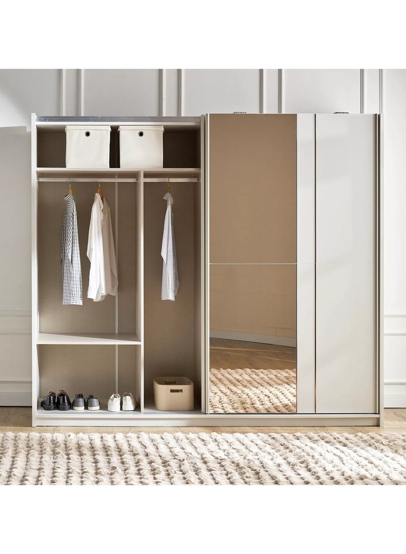 ملاذ هاوس خزانة ملابس منزلقة - MZWD003 - 60 طول × 200 ارتفاع × 220 عرض - Image 3