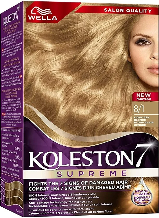 ويلا KOLESTON SUPREME KIT 9/1 SPERZIAL LIGHT ASH BLONDE