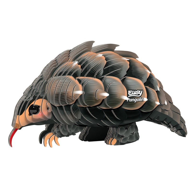 Eugy Pangolin 3D Puzzle 30 Piece EcoFriendly Educational Toy Puzzle for Boys Girls Kids Ages 6 - Image 3