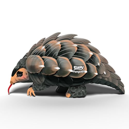 Eugy Pangolin 3D Puzzle 30 Piece EcoFriendly Educational Toy Puzzle for Boys Girls Kids Ages 6 - Image 5