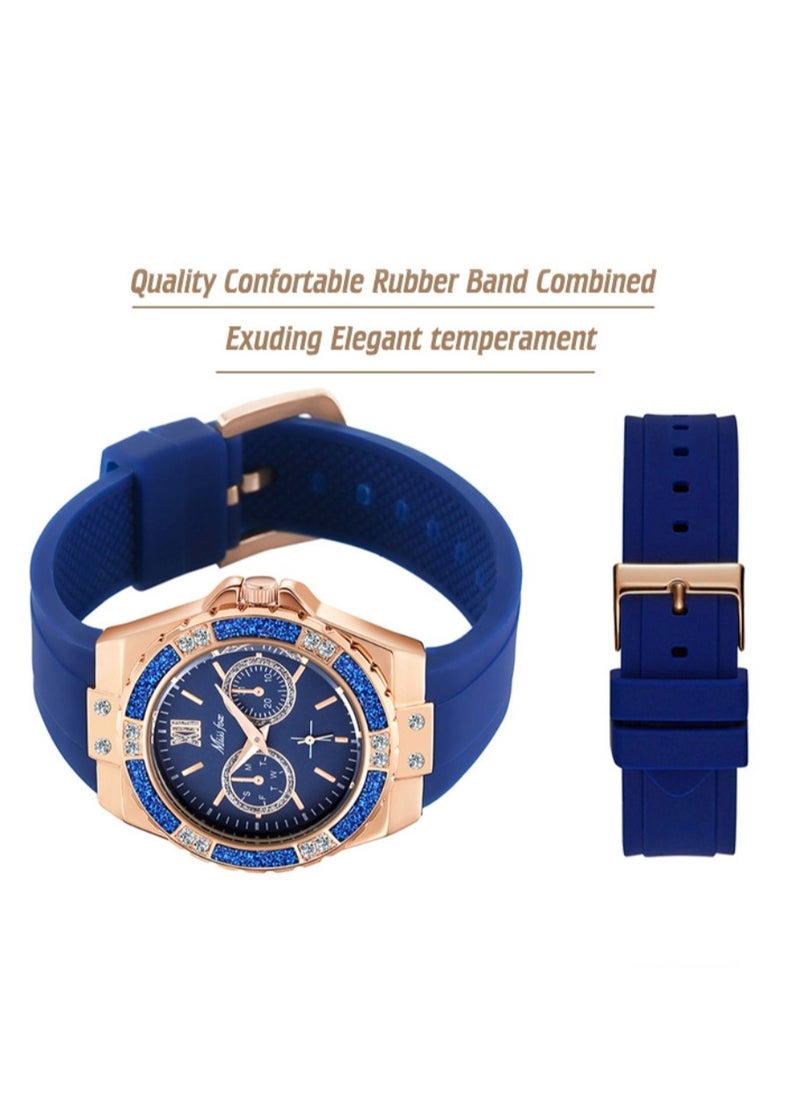 MISS FOX - Women's Fashion Diamond Inlaid Watch - Image 1