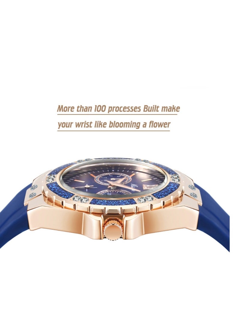 MISS FOX - Women's Fashion Diamond Inlaid Watch - Image 1