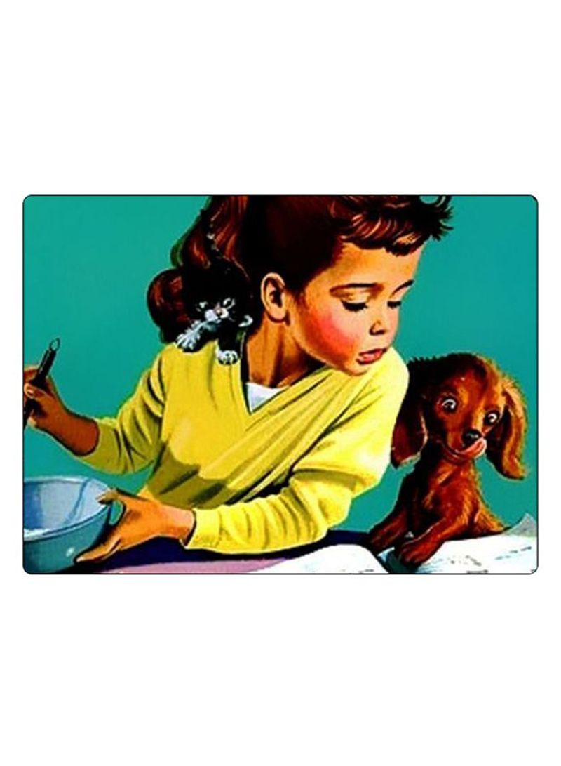 RKN Printed Anti-Slip Gaming Mouse Pad Multicolor