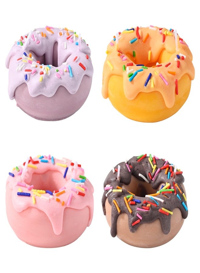 HouseAid Decorative Scented Donut Candle, Handmade Stylish Candle for Gift, 100% Soy Wax, Colorful - Image 1