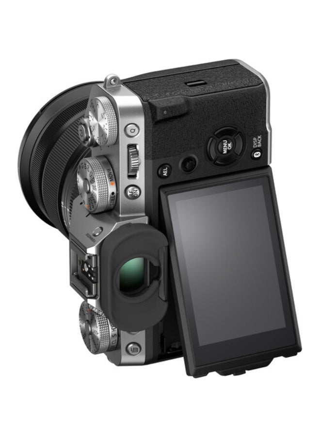 فوجي فيلم FUJIFILM X-T5 Mirrorless Camera with 16-80mm f/4 Lens (Silver) - Image 4