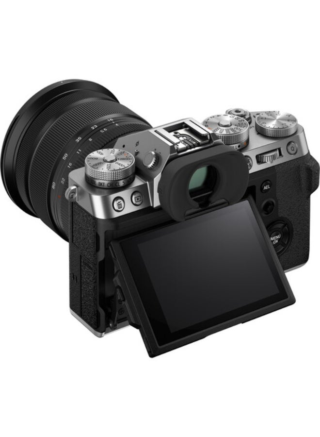 فوجي فيلم FUJIFILM X-T5 Mirrorless Camera with 16-80mm f/4 Lens (Silver) - Image 5