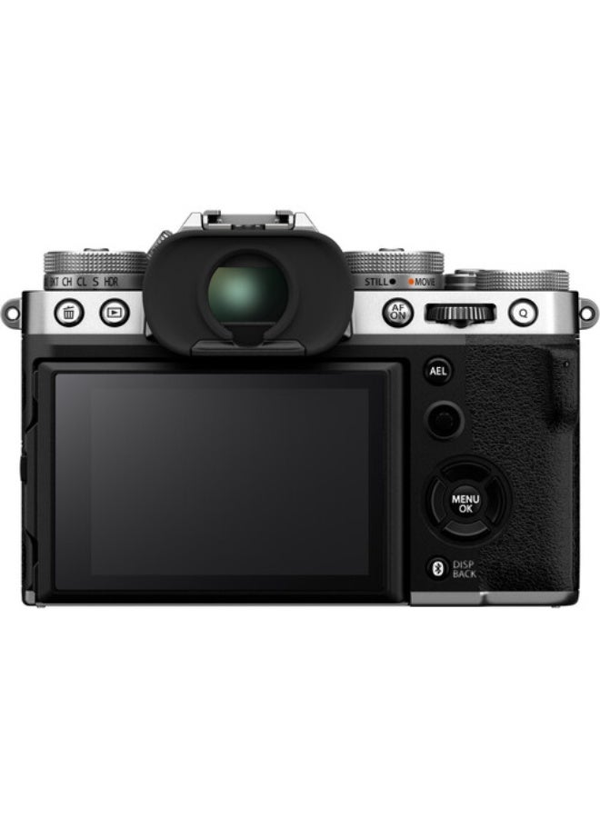 فوجي فيلم FUJIFILM X-T5 Mirrorless Camera with 16-80mm f/4 Lens (Silver) - Image 2