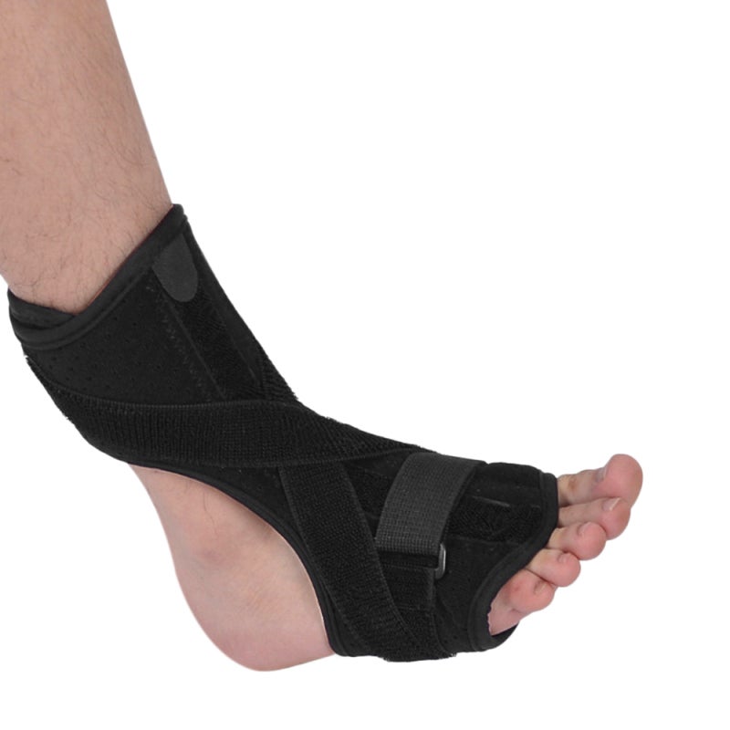 Plantar Fasciitis Splint: Adjustable Adhesive Strap, Breathable Soft Foam - Orthopedic Sleep Support for Night Foot Pain Relief, Adult Left Or Right Foot - Image 1