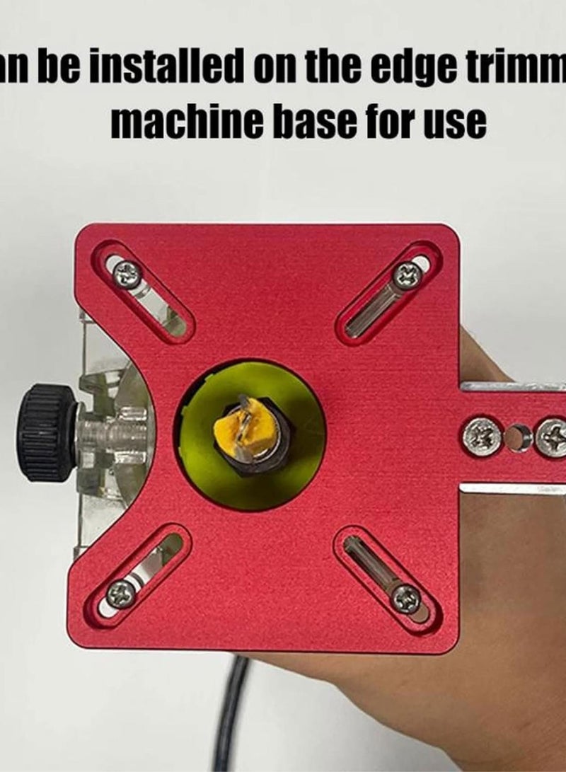 GGOOT Router Milling Groove Bracket 3 in 1 Removable Router Circle Cutting Jig Multifunctional Cabinet Hardware Jig Guide Base Circular Hole Slotting Locating Tool  - Image 2