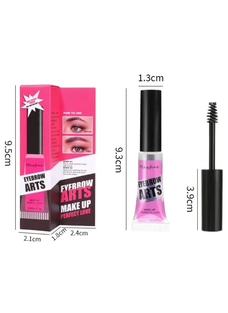 Eyebrow Arts Clear Brow Styling Glue Long Lasting Quick Drying Sweat proof and Waterproof Eyebrow Glue with Spiral Brush Transparent Brow Setting Gel Natural Look Eyebrow Styling Gel - pzsku/Z342D35CE2553FF07DB96Z/45/_/1736845863/9e6eab39-b6c0-4b78-bbda-161891a9feb0