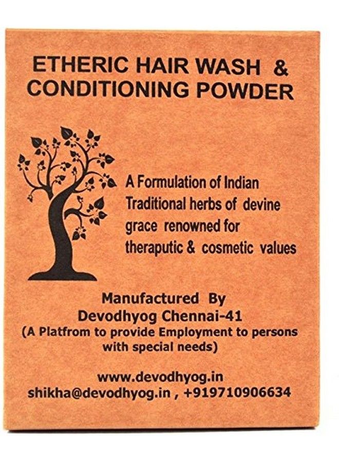 ETHERIC Herbal Hair Wash & Conditioner For Healthy Hair(100 Gms) - Image 2