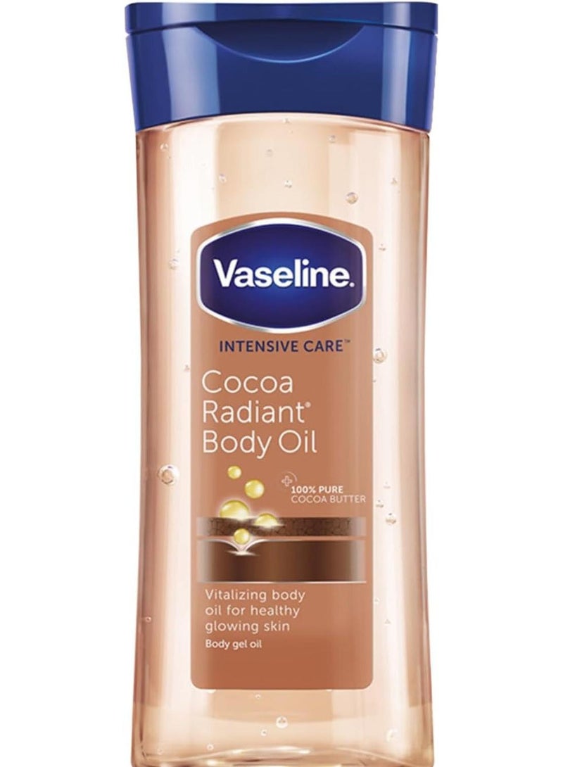 فازلين زيت فازلين للعناية المكثفة بالكاكاو المنشط والمشرق للجسم مع زبدة الكاكاو النقية 100% - Image 1
