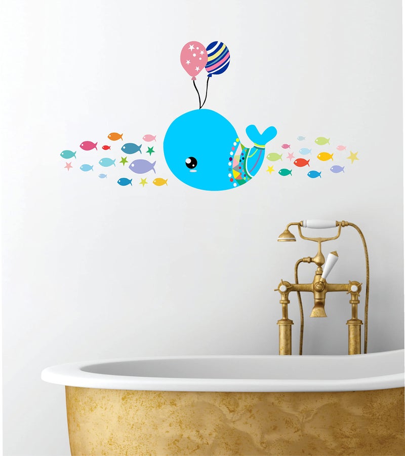 Byteon Decorative Multicolor Fish with balloonsWD0346 - Image 1