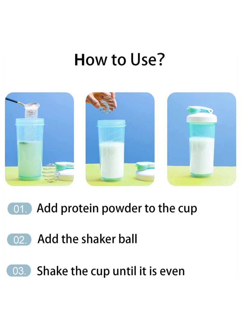Y&D - Shaker Balls, Food Grade Stainless Steel Ball, Spring Wire Whisk Ball Replacement, Milkshake Protein Mixing for Cup Bottle Mixer, 5 Pcs, 2 Inch Diameter - Image 1