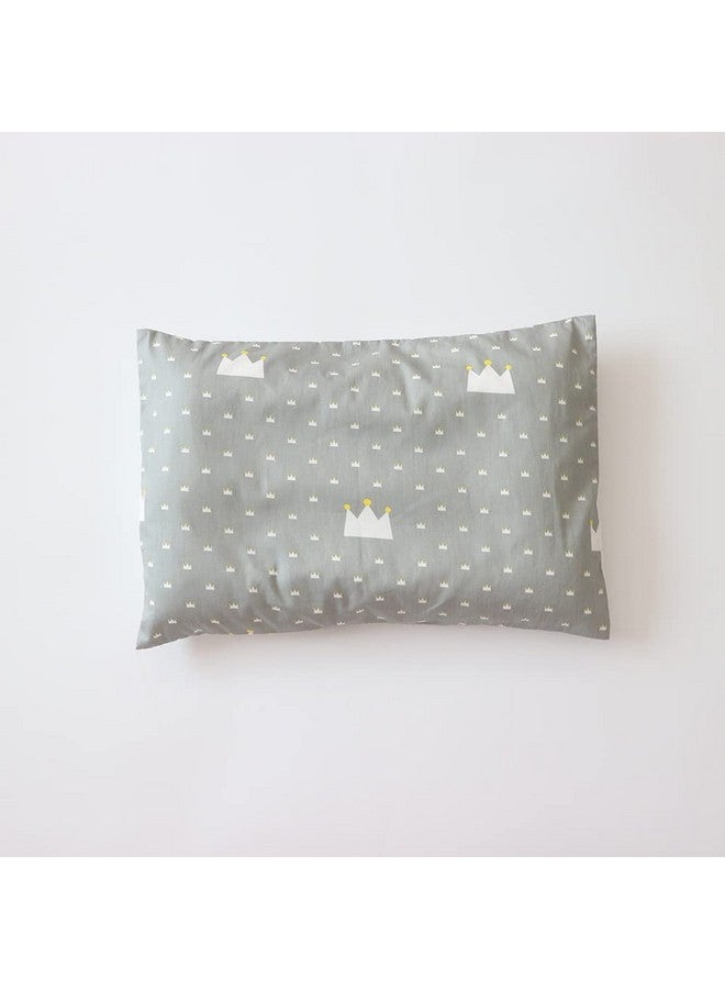 Emenpy 100% Cotton Crib Bedding Set for Baby Boys Girls,3 Pcs Baby Bed Linen Include Duvet Cover,Fitted Sheet,Pillowcase,Nursery Decoration,No Filler(Grey) - Image 3