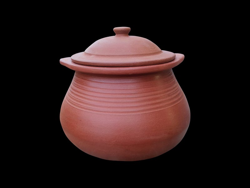 EZAHK EZAHK Milk Boiler: Earthen Handmade & Unglazed (Size: 2 L & Boiling Capacity: 1.5 LTR) - Image 2