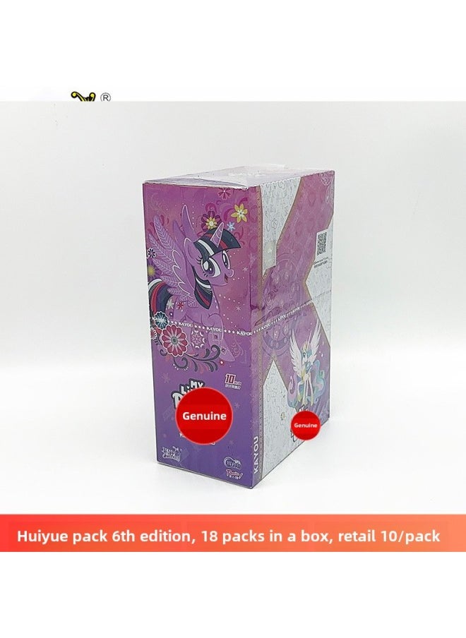 Card Tour Which Magic Child Nao Hai Card Spirit Flame Pack Genuine Battle Day Pack Blind Box Movie Seal God List Surrounding Card-Color:Huiyue Pack 1 Box Of 18 Packs [retail Price 10 Yuan]  - Image 1