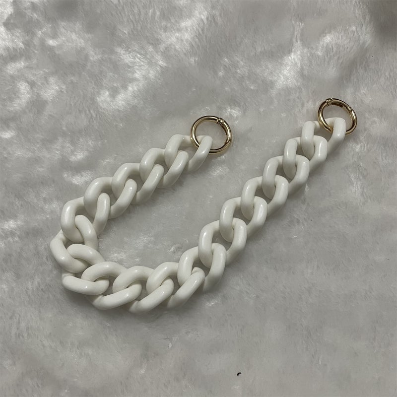 Acrylic Chain Mobile Phone Hanging Chain Shoulder Strap Acrylic Bag Chain All-Match Multi-Color Hardware Chain Plastic Pants Chain Bag Strap - Image 4