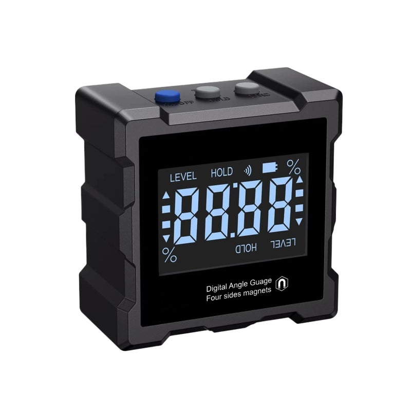 Digital Level Box Protractor Angle Finder Inclinometer with Magnetic Base and Backlight - Image 2