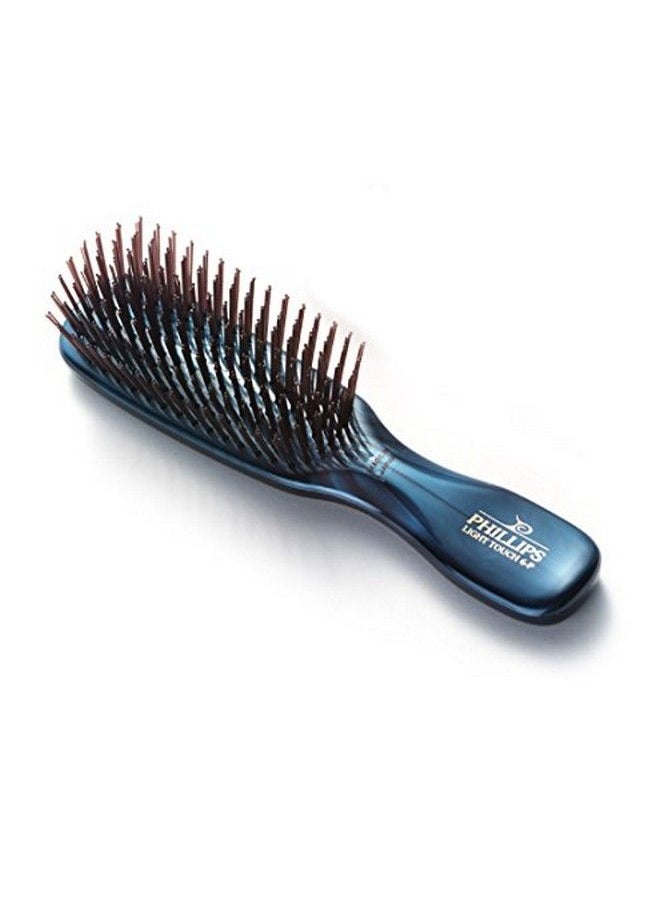 Phillips Brush Emerald Light Touch 6 Hair Brush Part Of The Gem Collection (Purse Sized)  - Image 2