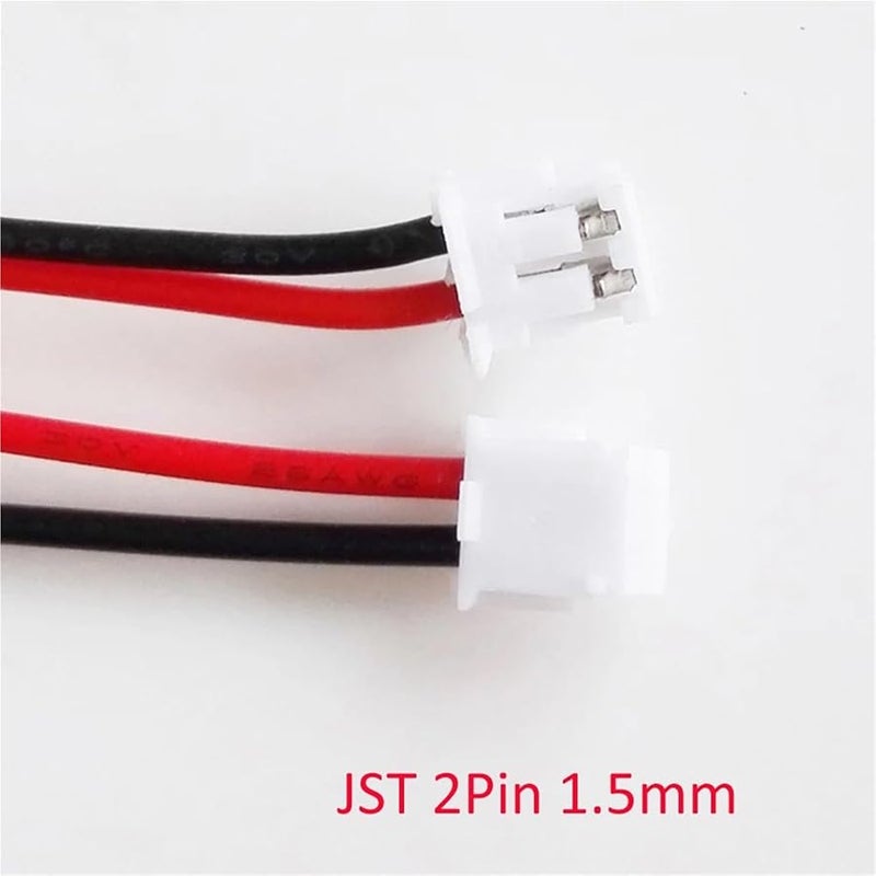 3 7V 1400mAh بطارية قابلة للشحن موصل 2 دبوس 1.5 مم - Image 3