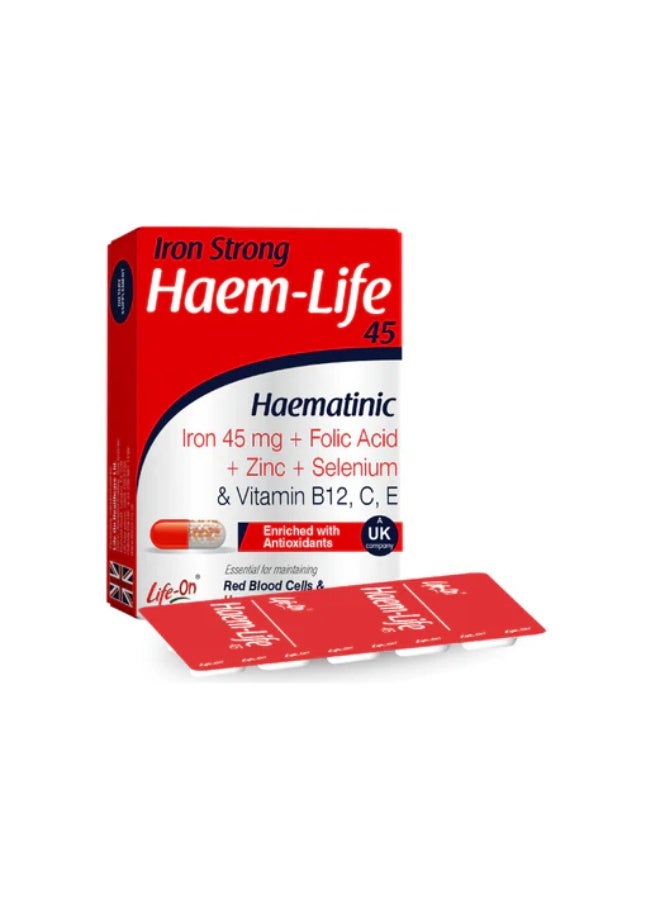 Life-On لايف أون هيم لايف 45 ملغ 30 كبسولة - Image 2