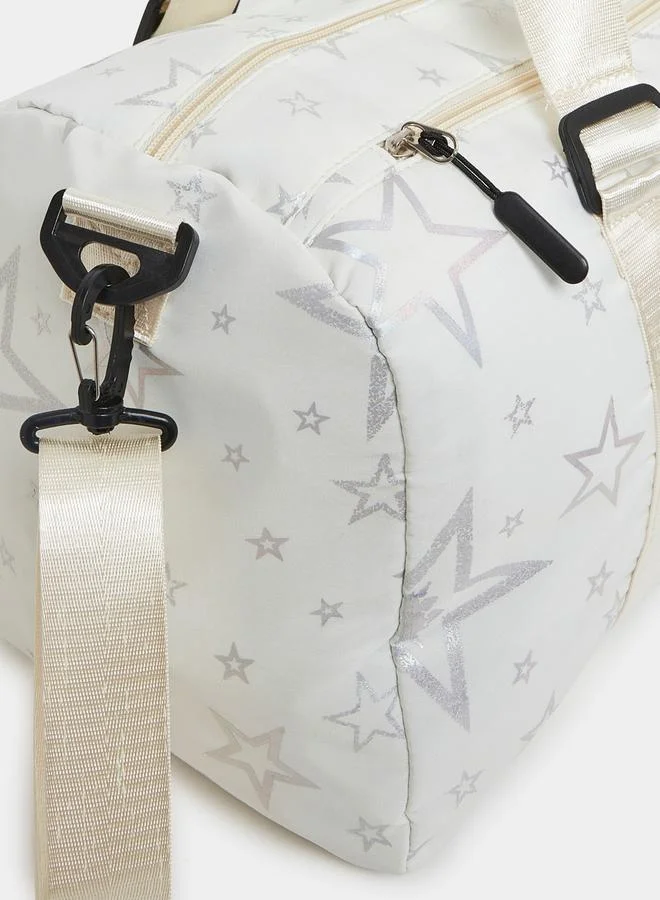 Styli Star Print Gym Bag