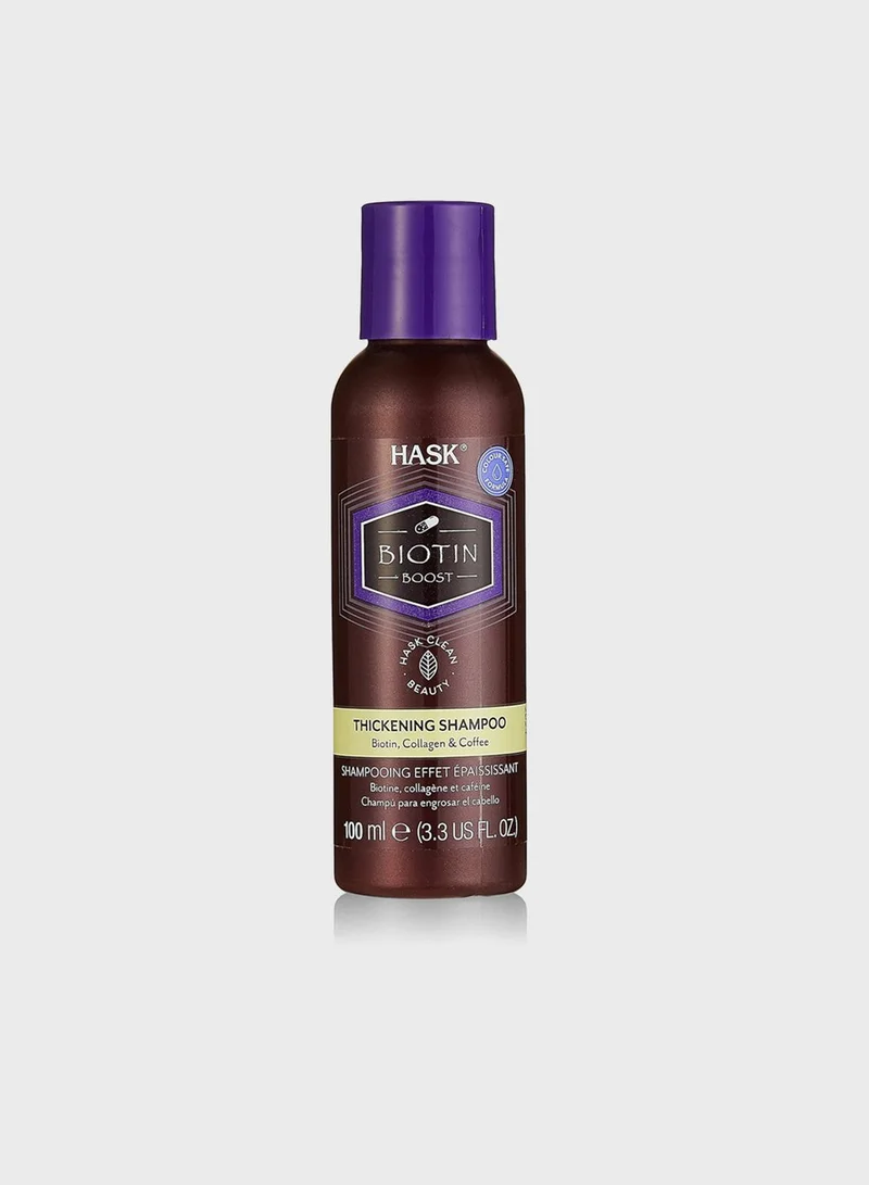 HASK Biotin Shampoo 100Ml & Conditioner 100Ml Travel Pack