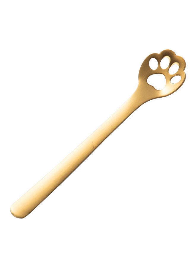 NIBEMINENT Stainless Steel Coffee Drink Dessert Kitchen Mixing Spoon Gold 
