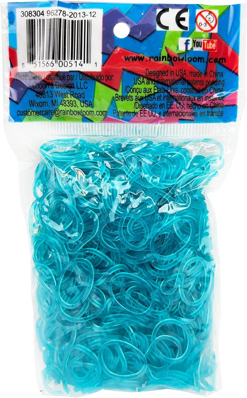 راينبو لووم مجموعة جيلي Rainbow Loom®: أشرطة مطاطية بلوزنتي مع 24 مشبك من نوع C (عدد 600) - Image 1