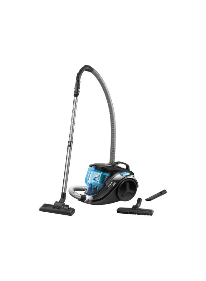 Tefal Compact Power Vacuum Cleaner, Bagless,  1.5L Capacity, 2000 W TW3751EG Black / Blue - Image 1