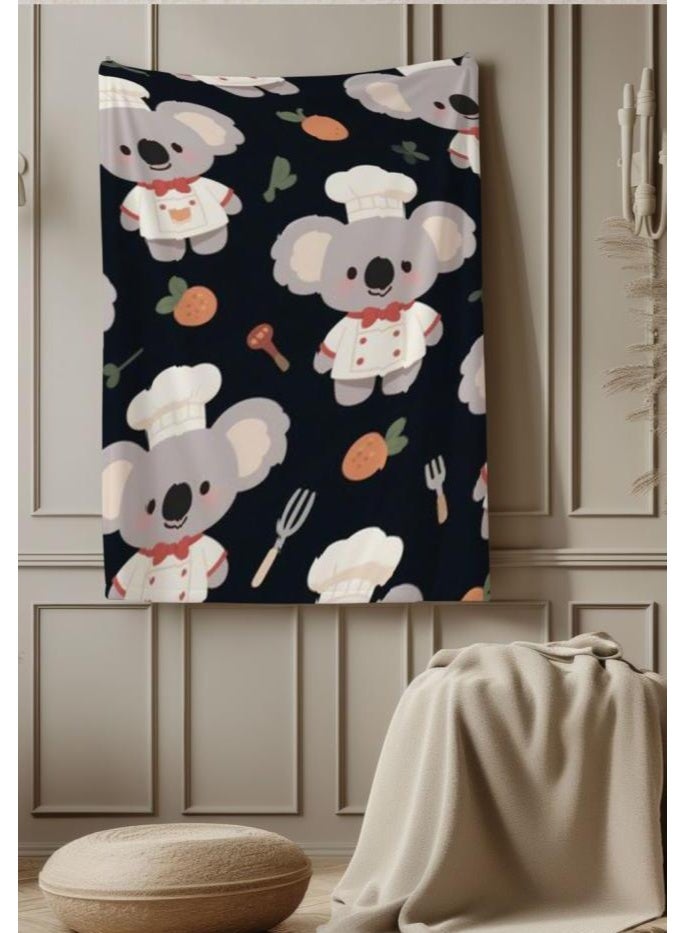 general Children's or student cartoon flannel thin blanket (warm and comfortable, suitable for sleep, games) 100cm*150cm - 410 - Image 1