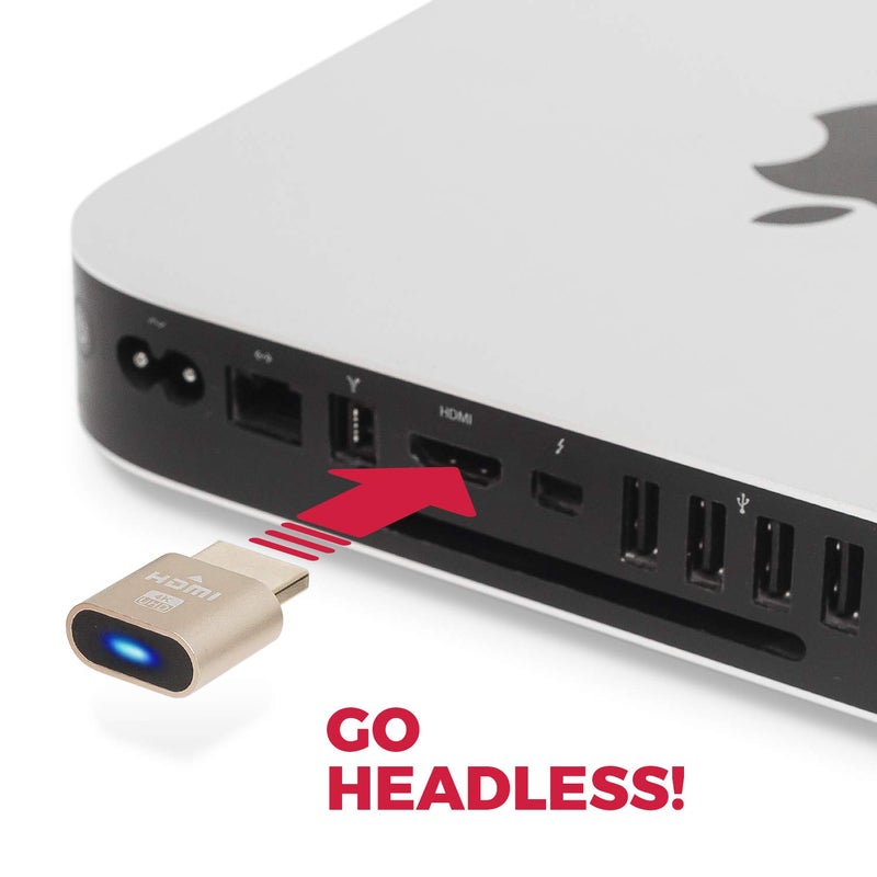 BUYMINERS.CA 4K Hdmi Dummy Plug - High Resolution Virtual Monitor Display Emulator, New Generation Headless Display Adapter Supports Up To 3840X2160@60Hz, 1080@120Hz Dvi Edid Emulator (2 Pack) - Image 5