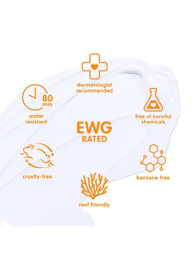 ثينك واقي شمس معدني للأطفال من ثينك سبورت بعامل حماية من الشمس 50+ - واقي شمس طبيعي وآمن للأطفال - كريم مقاوم للماء - حماية واسعة النطاق من أشعة الشمس فوق البنفسجية الطويلة والمتوسطة - لوشن واقي من الشمس مناسب للشعاب المرجانية، 6 أونصة - Image 5