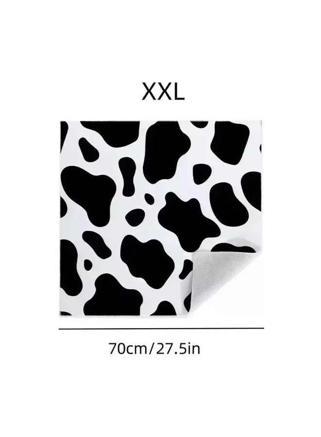 Cow Graffiti Cat Wrap Cloth 17 72x17 72 Inch Self Adhesive Grooming Medication Nail Care Portable - Image 4