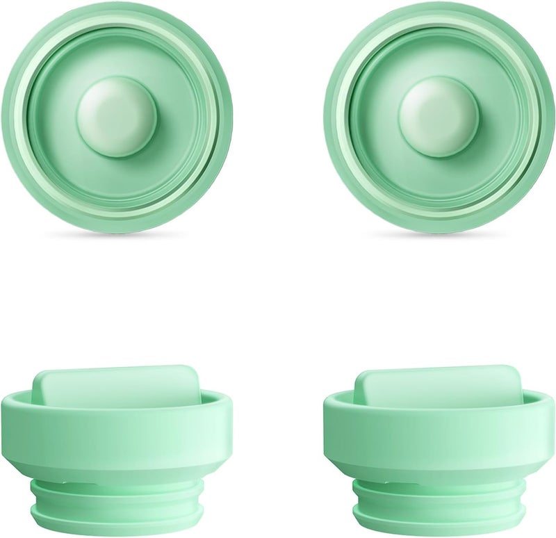 IVARONAL 2pcs Duckbill Valves and 2pcs Diaphragm Compatible with Elvie Stride Pump Replacement Parts Replace for Elvie Pump Valves Diaphragm Parts Accessories - Image 1