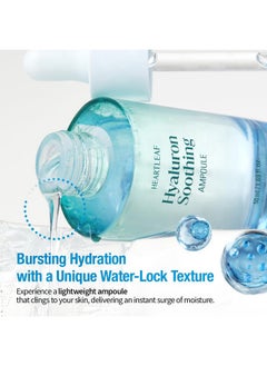 Goodal GOODAL Heartleaf Hyaluron Soothing Ampoule, Hydration Facial Serum for Glowy Skin, Lightweight Serum, Korean Skincare, K Beauty Ampoule - 50ml,1.69 Fl oz  - Image 4