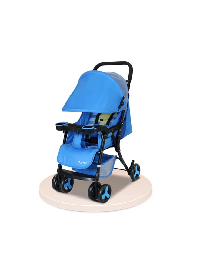 نورتر Ryder Lightweight Baby Stroller Storage Basket Detachable Food Tray 5 Point Harness Adjustable Canopy Reclining Seat And Leg Rest