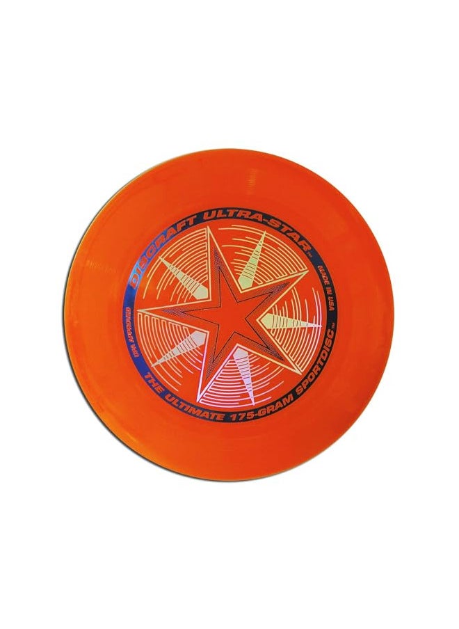 Discraft 175 gram Ultra Star Sport Disc, Bright Orange - pzsku/Z342FC66F3B020F9E74CDZ/45/_/1732282423/1ba3a6c2-8be4-4496-bb1c-efbaa1aabbd8