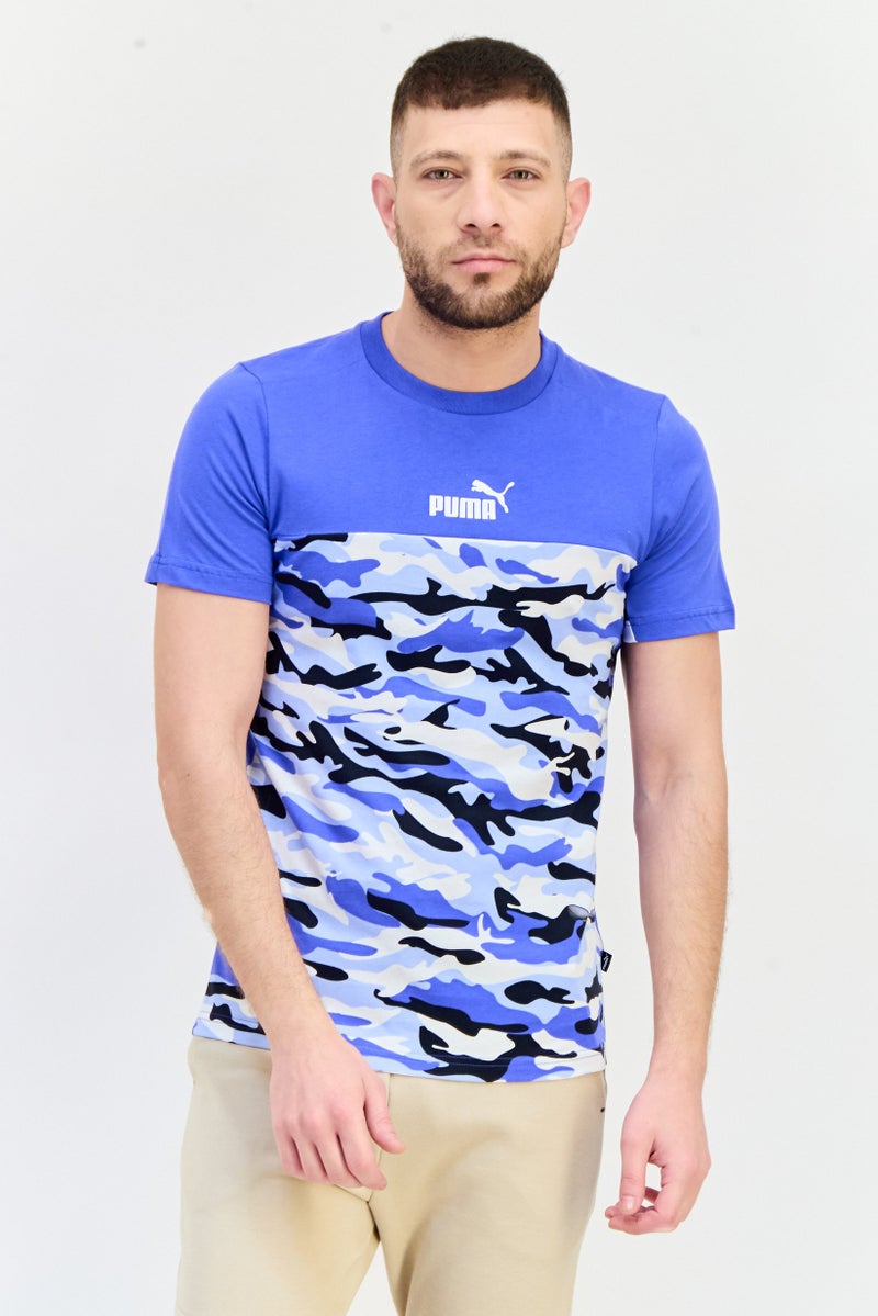 PUMA Men Sportswear Fit Short Sleeve Outdoor T-Shirt, Multicolor - Image 1