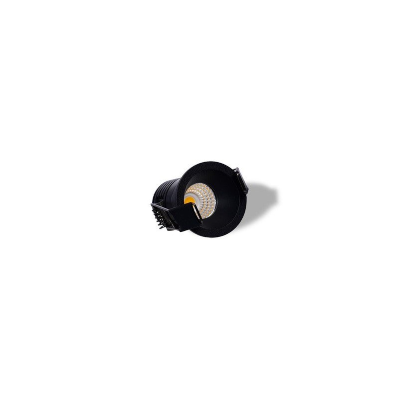 Philips Recessed LED Spotlight 6W COB Slim Trim Black Warm Light - Image 2