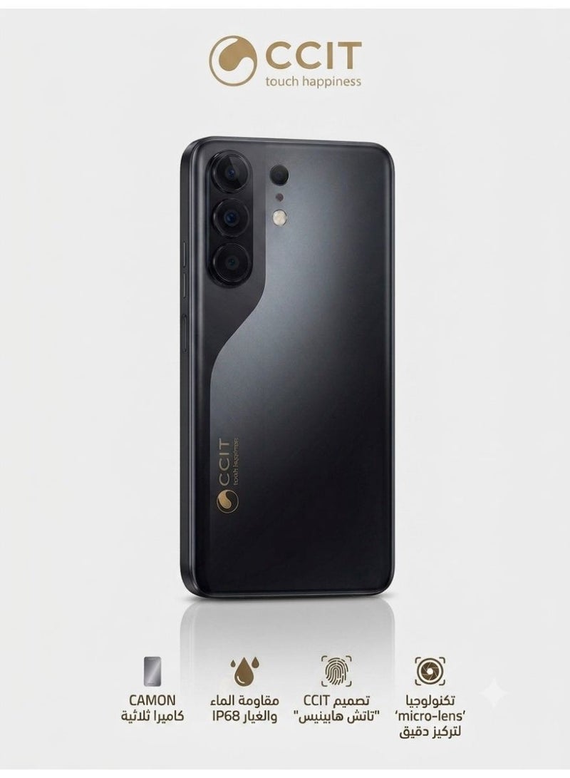 CCIT Smartphone CCIT CAMON 500 AMOLED 7.0 Inch Triple Camera 16GB RAM 1TB Storage Black - Image 2