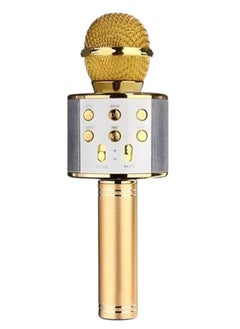 Toy Box Bluetooth Wireless Microphone Handheld Karaoke Mic Usb Mini Home Ktv For Music Playing Singing Speaker Player  - Image 1