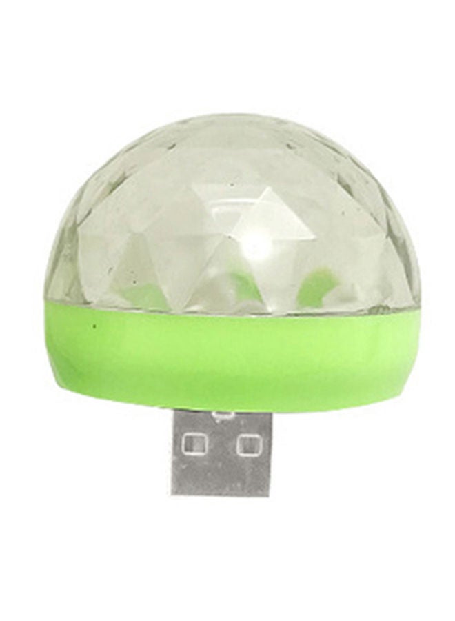 NIBEMINENT Mini Disco Light Rotating Stage Multicolour 0.025kg