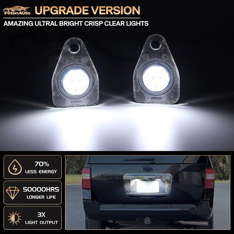 FetonAuto LED License Plate Light for Ford and Lincoln Vehicles - Image 2