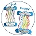 hand2mind My Feelings Rainbow Fidget Toddler Sensory Toys Quiet Fidgets Calm Down Corner Supplies Social Emotional Learning Calming Toys Preschool Classroom Must Haves Mindfulness for Kids - Image 3